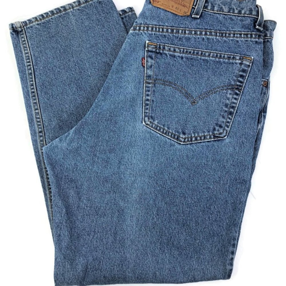 Vintage 1996 Levi's 550 Relaxed Fit Jeans *Size 40 X 30 USA Made